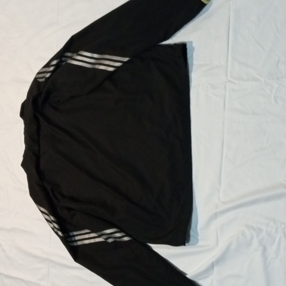 Size xl men's Addidas F-50 Full Zip Black Climalite Jacket Mesh Lining - Picture 5 of 6